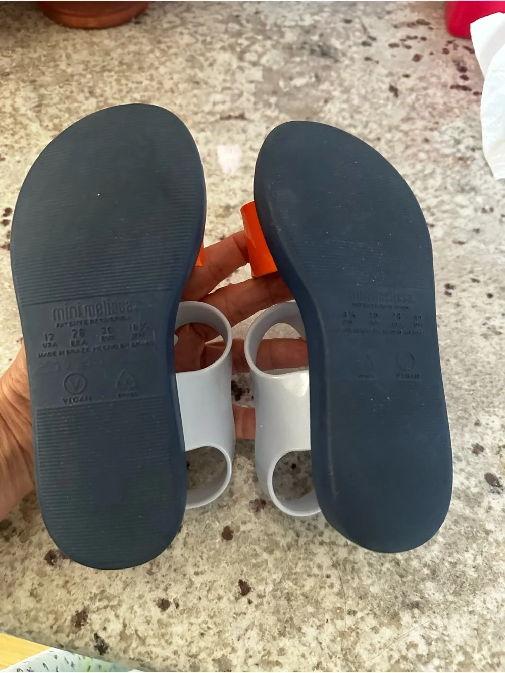 Mini Melissa Jump Sandals, size 12, like new